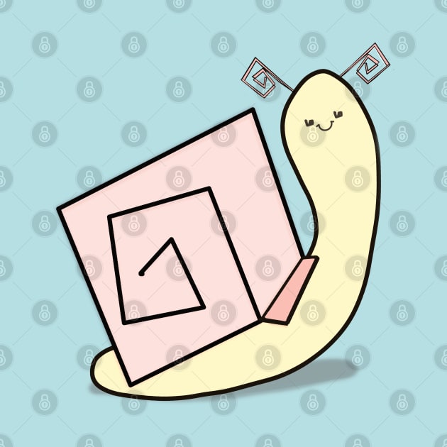 Boxy Snail by FlippinTurtles