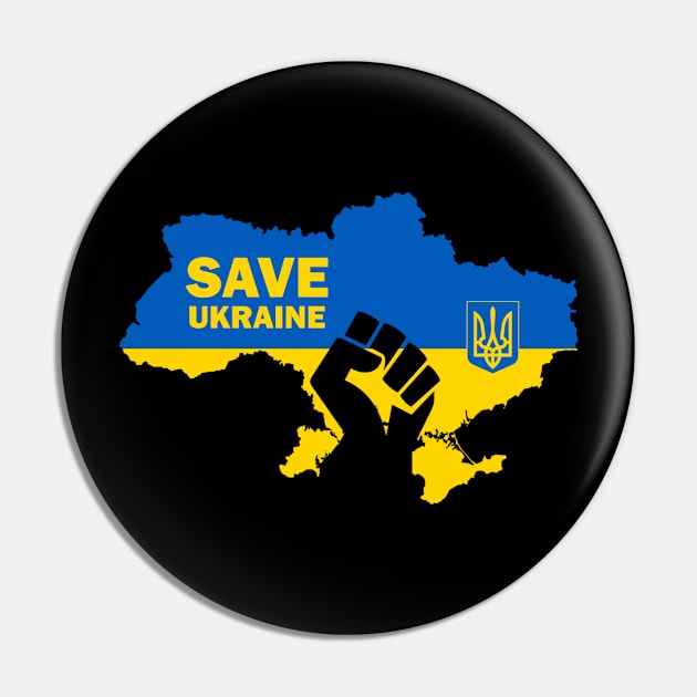 Save Ukraine Pin by BK55