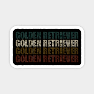 Golden Retriever Dad - Funny Dog Lovers Gift For Papa Magnet