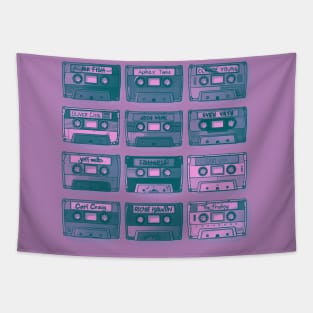 90's Techno Mixtapes Tapestry