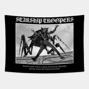 Starship Troopers: Always Be Friends Tapestry