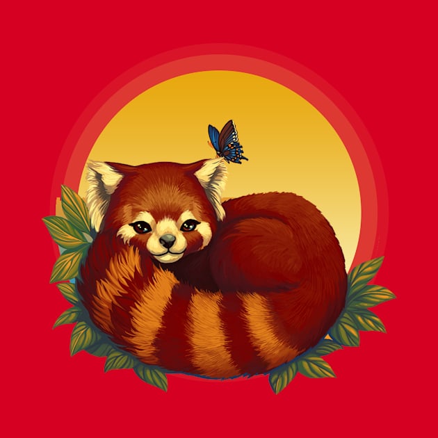 Red panda by Hrvoje_Hrc