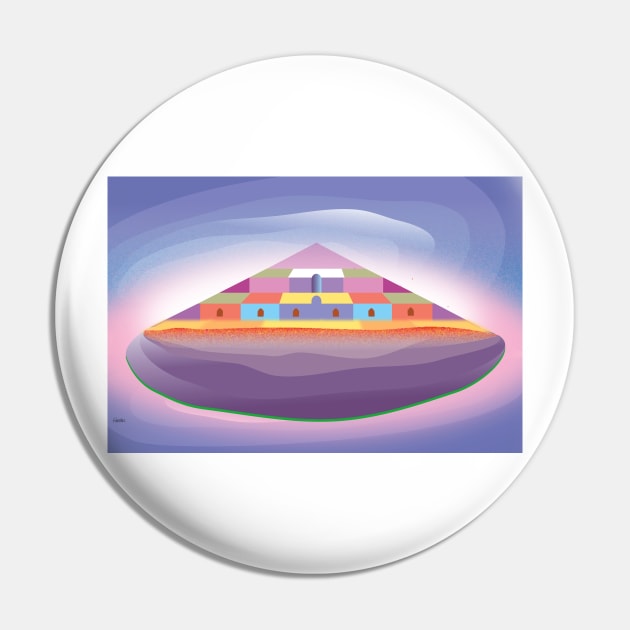 Sky Island Pin by charker