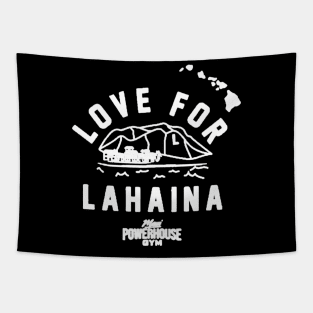 Love For Lahaina Maui PowerHouse Gym Tapestry