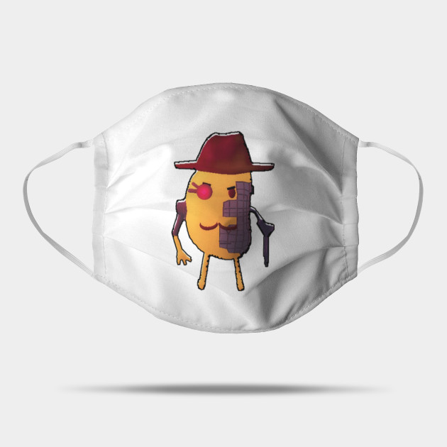 Mr Potato Piggy Roblox Roblox Characters Roblox Game Mask Teepublic - potato roblox