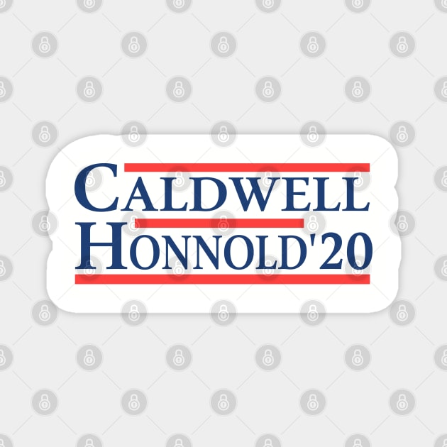 Caldwell Honnold 2020 Magnet by esskay1000