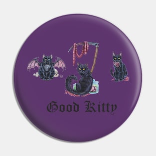 Good Kitty Trio Pin