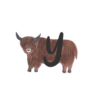 Y is for Yak T-Shirt