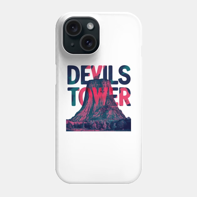 Mystic Devils Tower, Wyoming Phone Case by Perspektiva