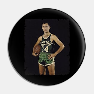 Bob Cousy in Boston Celtics, 1955 Pin