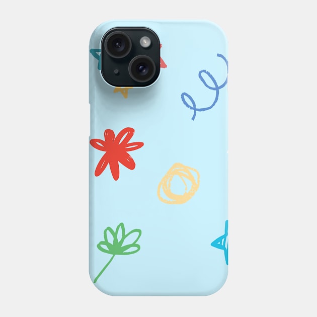 CUTE KIDS DOODLE Phone Case by SUGARCOATED