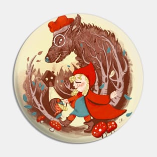 Litte Red Riding Hood Pin