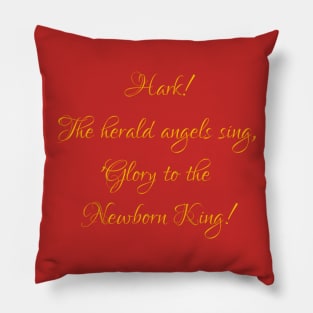 Hark The Heralds Angels Sing Pillow