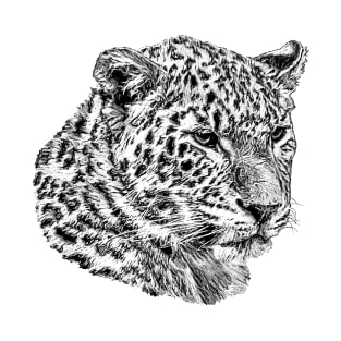 Leopard portrait T-Shirt