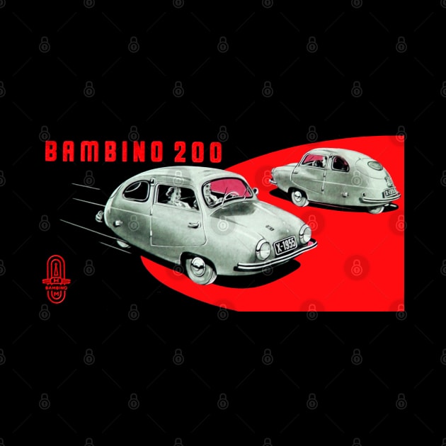 BAMBINO 200 MICROCAR - advert by Throwback Motors