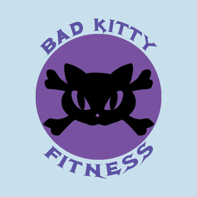 Disover Bad Kitty Purple - Bad Kitty Fitness - T-Shirt