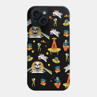 Intergalactic Get Down Patterns Phone Case