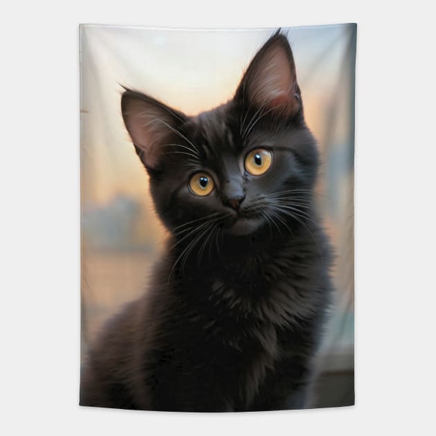 Cute Kittens Beautiful Cats Tapestry by PlanetMonkey