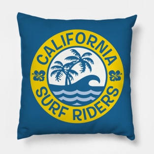 California Surf Riders Pillow