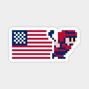 USA Ice Hockey Magnet