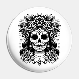 Santa Muerte Pin