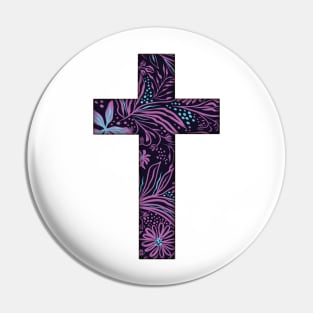 christian cross Pin