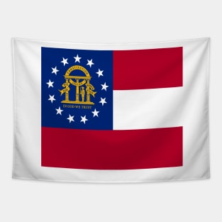 Georgia flag. USA Tapestry