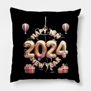 Happy new year 2024 Pillow