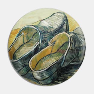 Wooden Shoes by van Gogh Pin