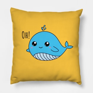 Oh Whale | Cute | Kawaii Pillow