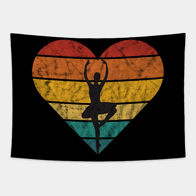 Vintage Ballet Lover Tapestry by BlendedArt