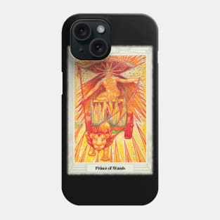 Troth Tarot - Prince Of Wands. Phone Case