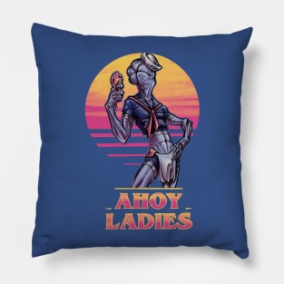 Ahoy Ladies Pillow