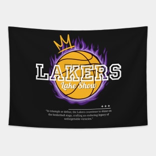 Lakers Lake Show Tapestry