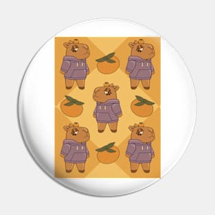 Capybara Pin