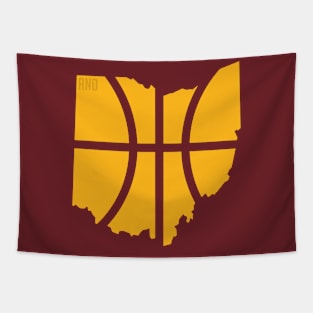 Cleveland Basketball Tapestry