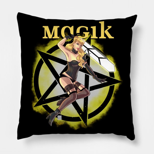 Magik Bombshell Pillow by sergetowers80