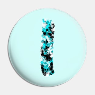 Paint Splash Letter I Pin