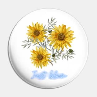 Just bloom Pin