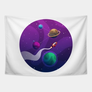 Space traveling Tapestry