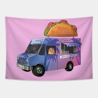 Tacos in Paradise Tapestry