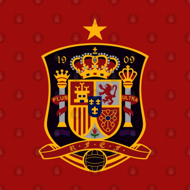 La Furia Roja - Andres Iniesta #6 - Front and Back by DistractedGeek