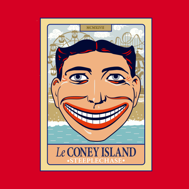 Coney Island Steeplechase by PalmGallery