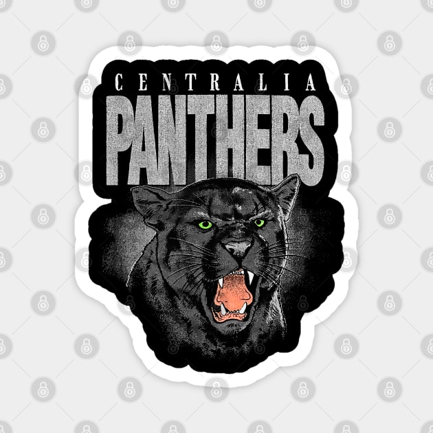 Centralia Panthers Magnet by nicklower