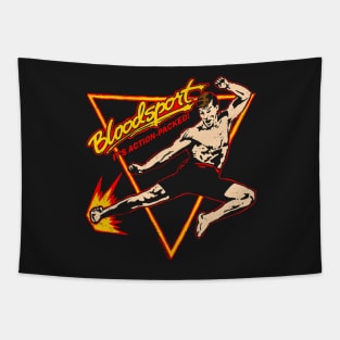 Bloodsport it's action packed Tapestry