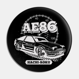 Legendary Hachi Roku AE86 Pin