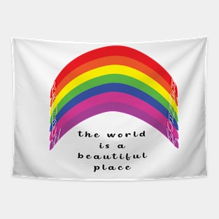 Rainbow World Tapestry