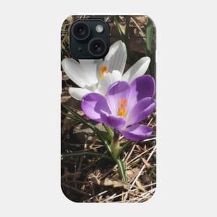 Lispe Crocus Flowers Phone Case