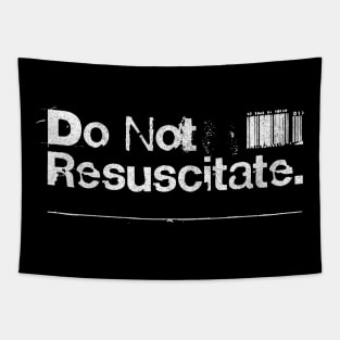 Do Not Resuscitate /  90s Style Design Tapestry