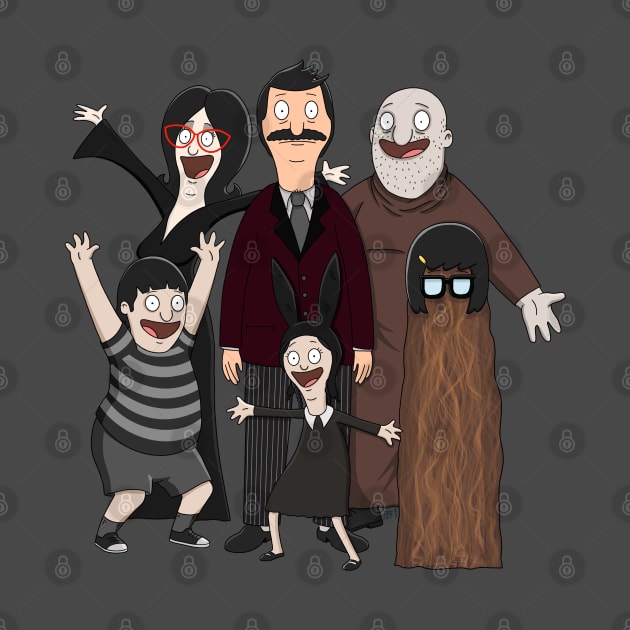 Burgers Addams Family by Tommymull Art 